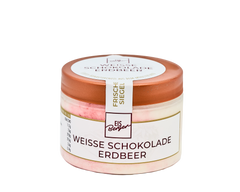 Premium-Eis weiße Schokolade-Erdbeere