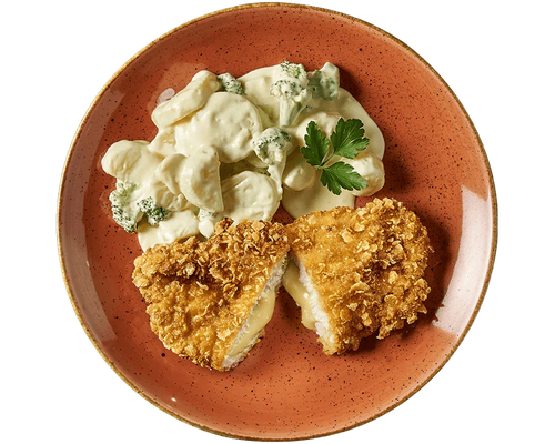 Knuspriges Käse-Schnitzel - HOFMANNs