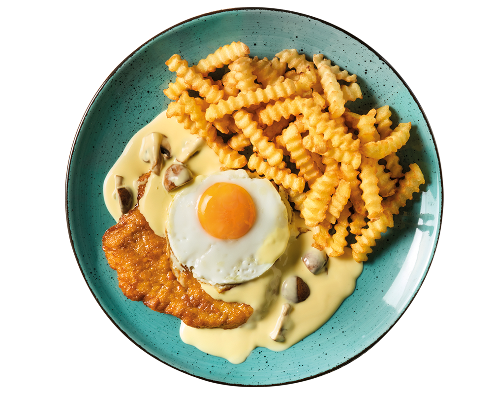 Schnitzel "Holzfäller Art"