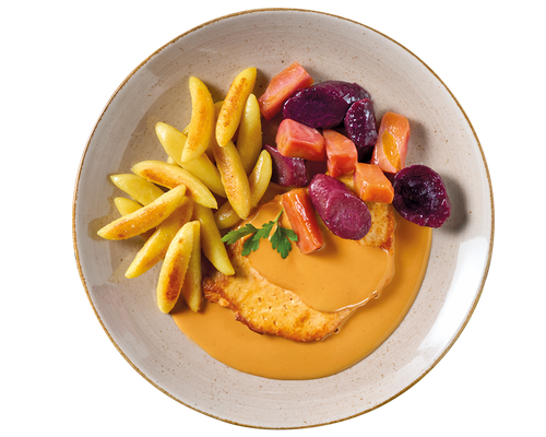 Schnitzel "Almhütten Style"