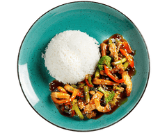 Hähnchen "Teriyaki Art"