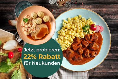 HOFMANNs Probierbox: Herzhafte Küche - 22% Rabatt für Neukunden.