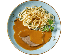 Zarter Rahmsauerbraten