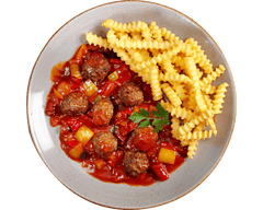 Feurige Rindfleischbällchen