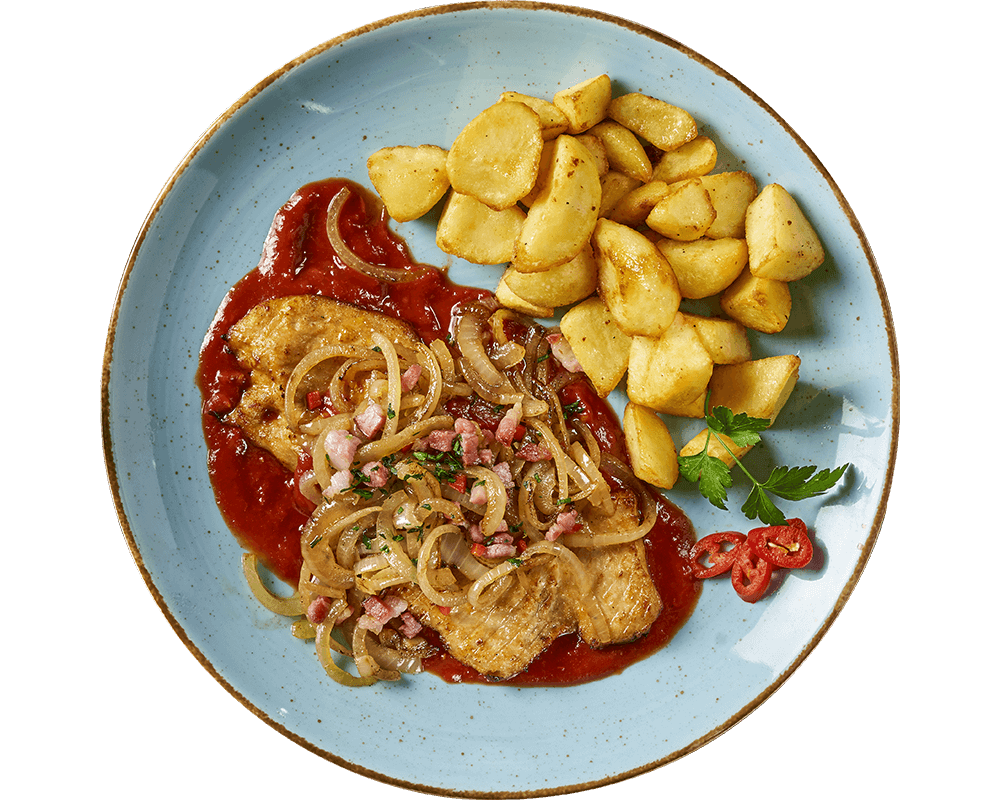 Schnitzel "BBQ Style" - HOFMANNs