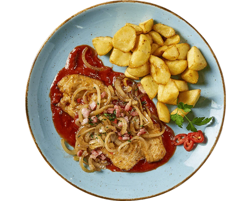 Schnitzel "BBQ Style" - HOFMANNs