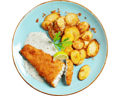 Kabeljaufilet "herbs & bacon"