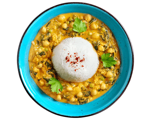 Spinat-Kichererbsen-Curry - HOFMANNs