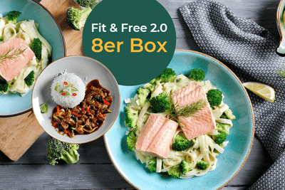 HOFMANNs Fit & Free-Box 2.0: Proteinreiche Gerichte & ausgewogene Mahlzeiten für dich.