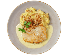 Röstzwiebel-Schnitzel